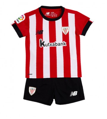 Athletic Bilbao babykläder Hemmatröja barn 2022-23 Korta ärmar (+ Korta byxor)
